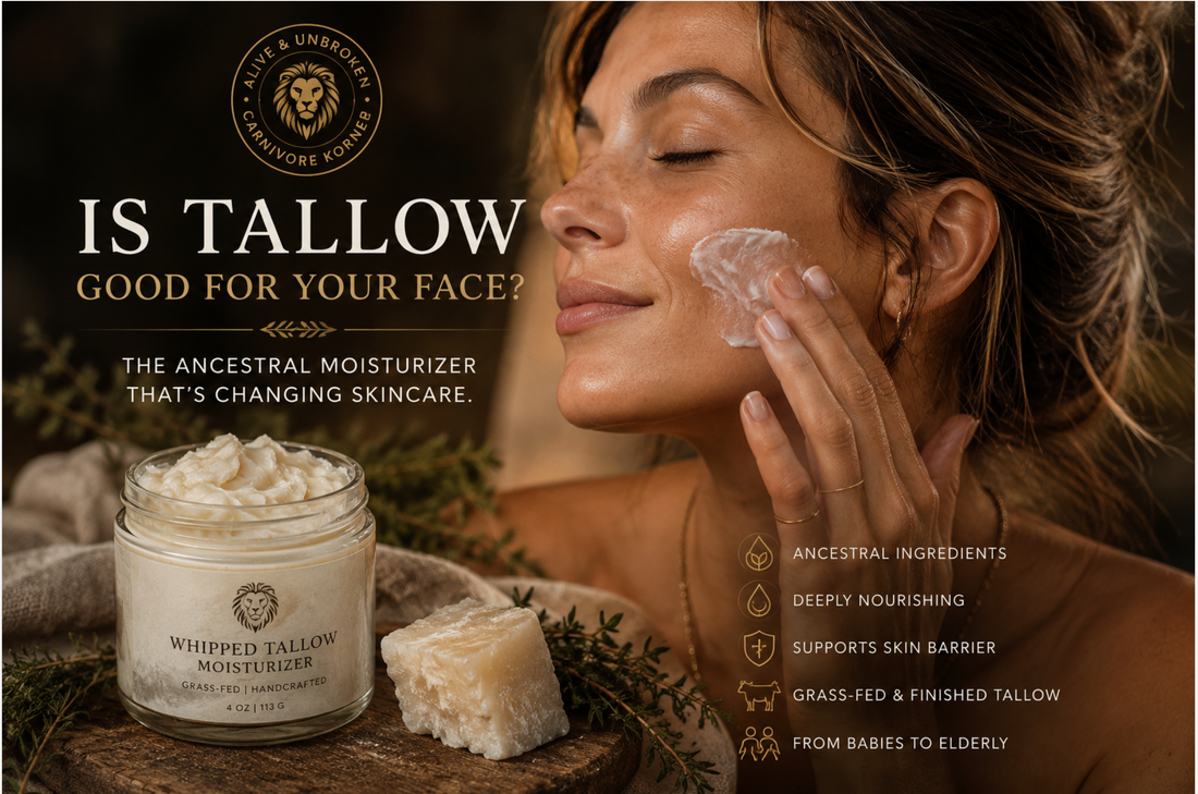 Is Tallow Good for Your Face? Why We Went Back to the Beginning