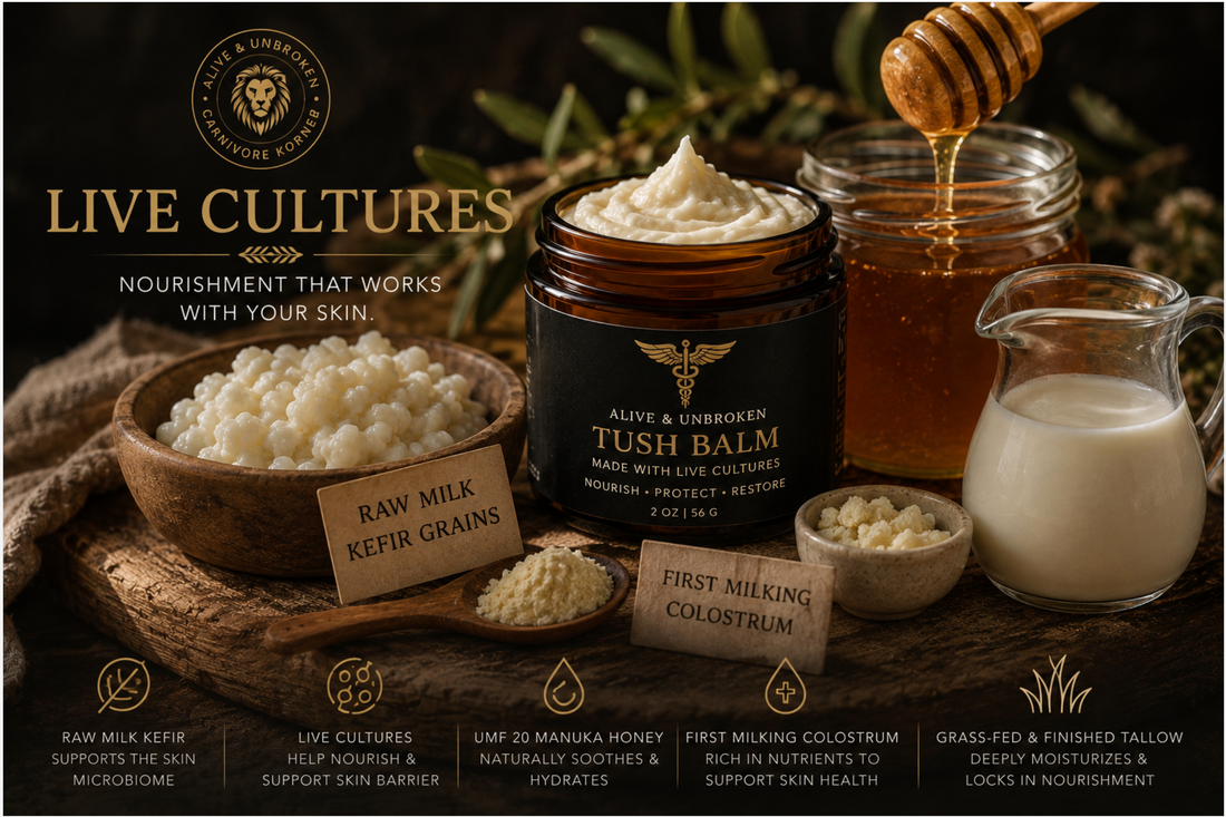 Beyond Tallow: Why We Brought Live Cultures Into Skincare