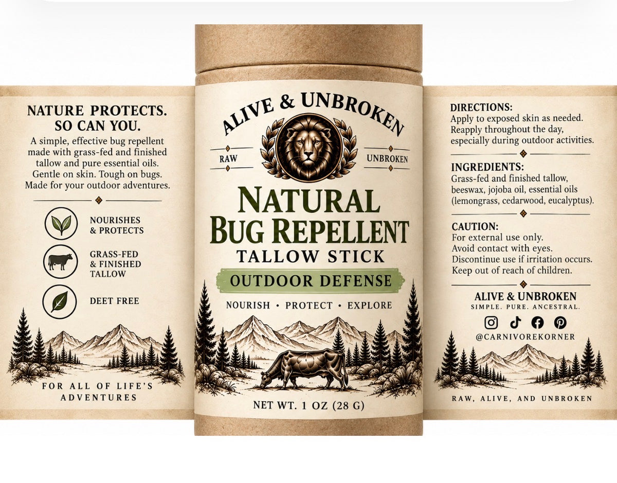 TALLOW OUTDOOR BUG REPELLENT