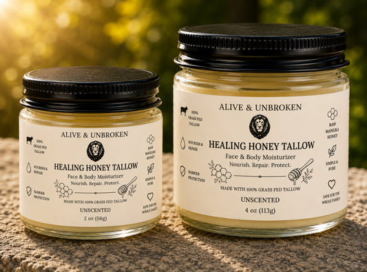 Raw Manuka Honey Tallow Moisturizer