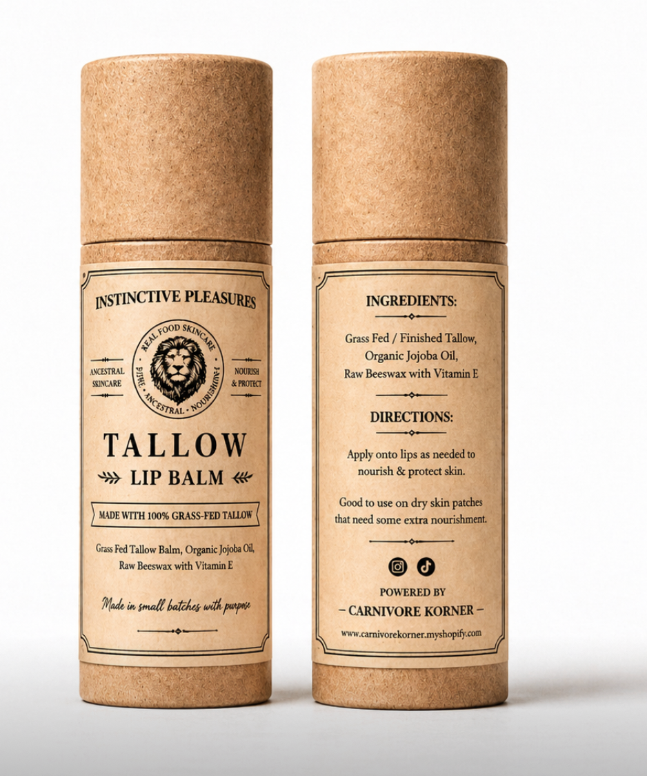 GRASS FED TALLOW LIP BALM